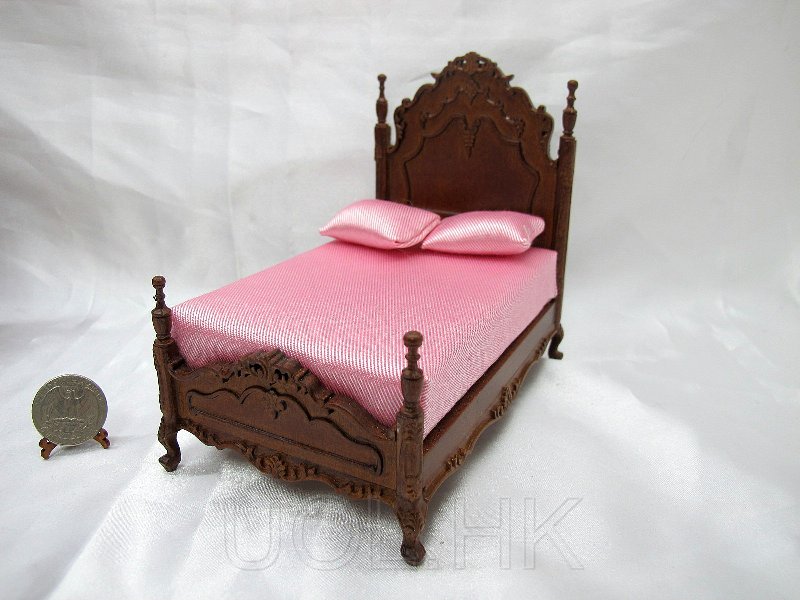 1:12 Scale Miniature Doll House Youth Bed