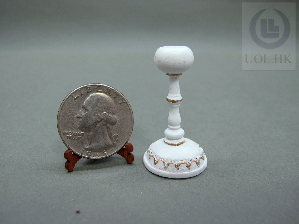 Miniature 1"Scale Hatstand For Doll House