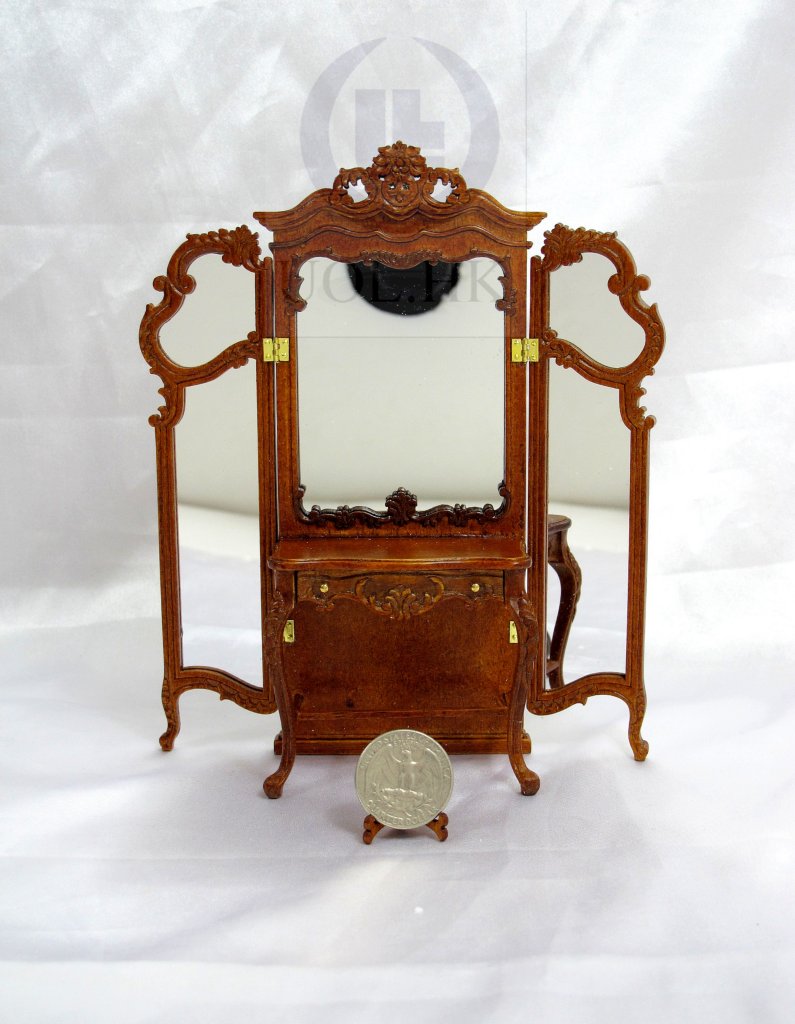 1:12 Scale Miniature The "Macy" Dressing Table For Doll House
