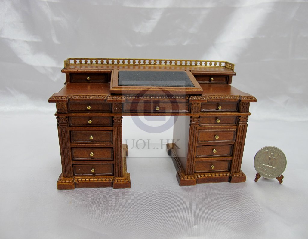 1:12 Scale Dickens Writing Desk For Doll House