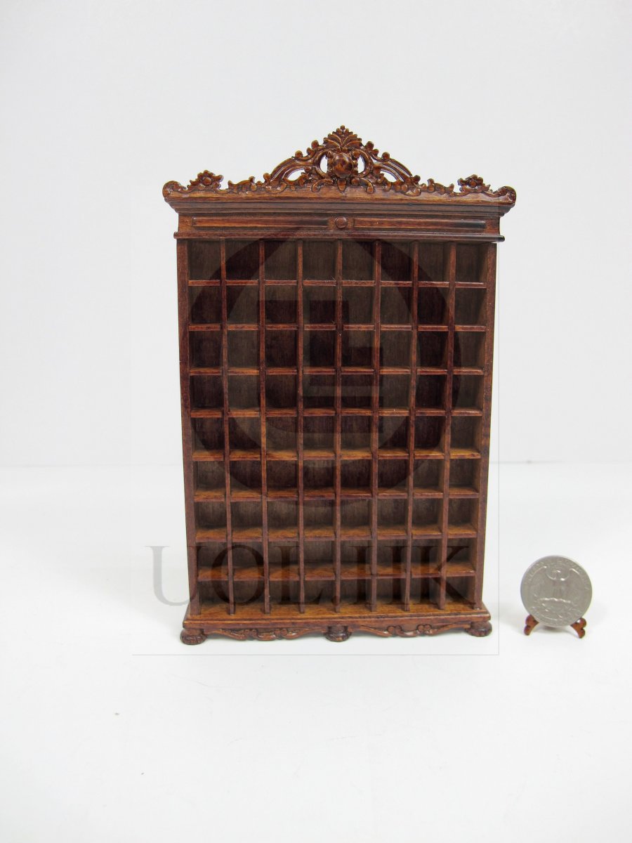 1:12 Scalel Miniature Doll House Shaving Mug Cupboard [WN]