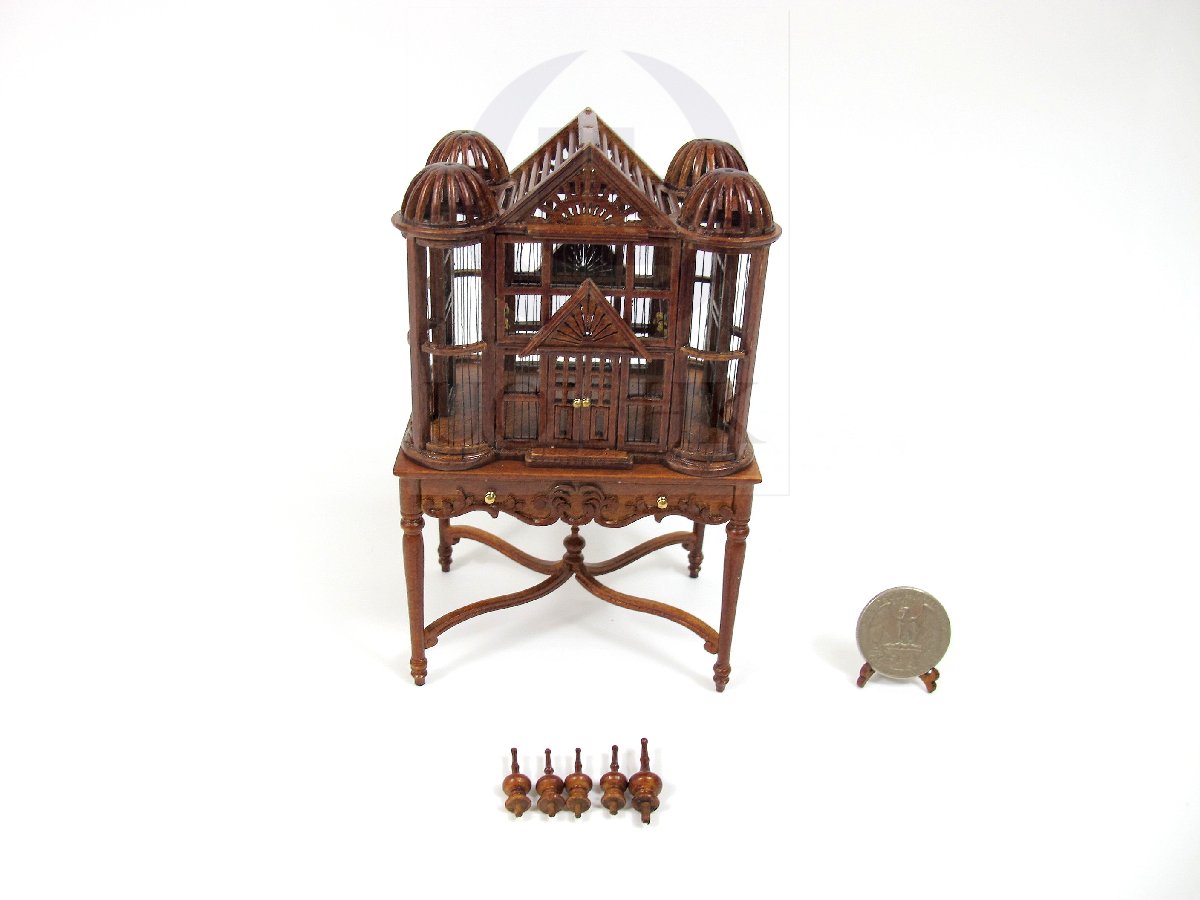Doll House 1:12 Scale Tudor Birdcage/Birdhouse [WN]