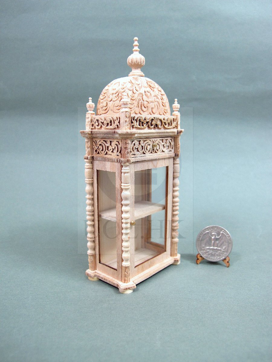 Doll House Miniature 1:12 Scale The "Pacho" display Cabinet-UF