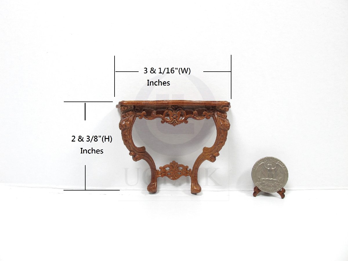 1:12 Scale Miniature French Console Table For Doll House [WN]